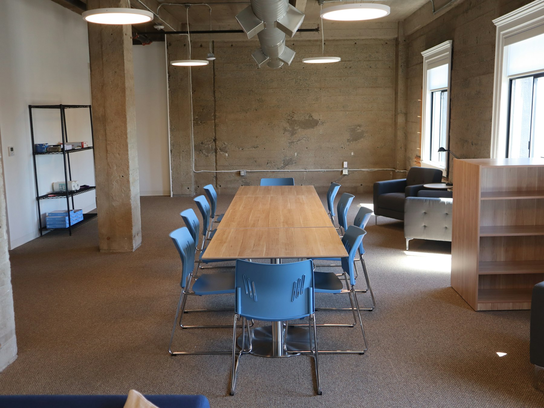 People meeting around a conference table
